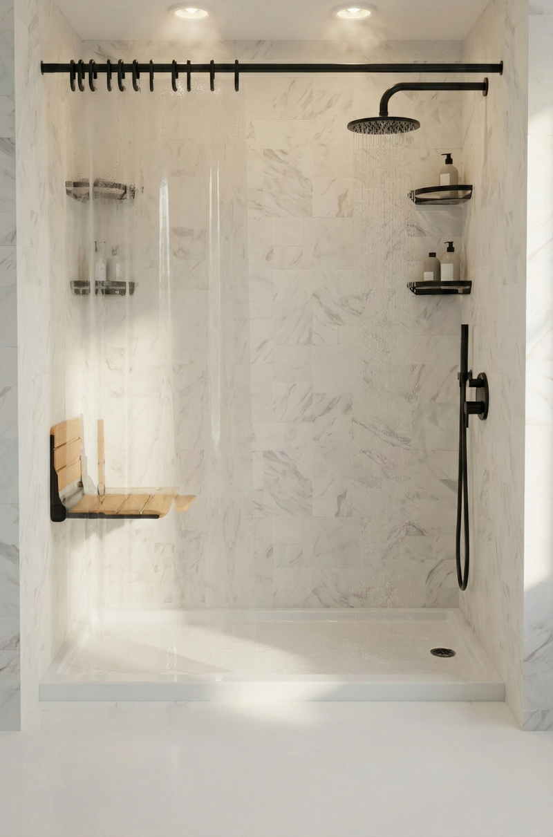 Matte Black - Curtain