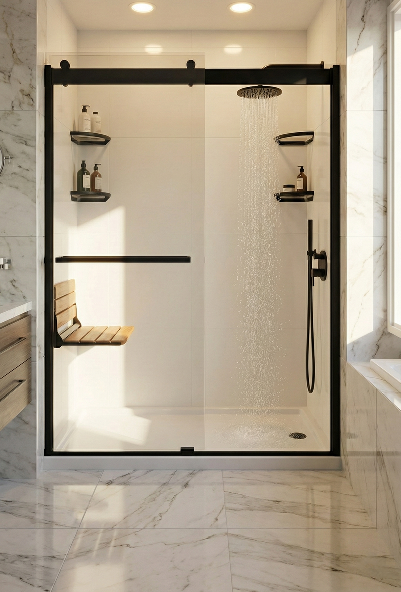 Matte Black - Sliding Door