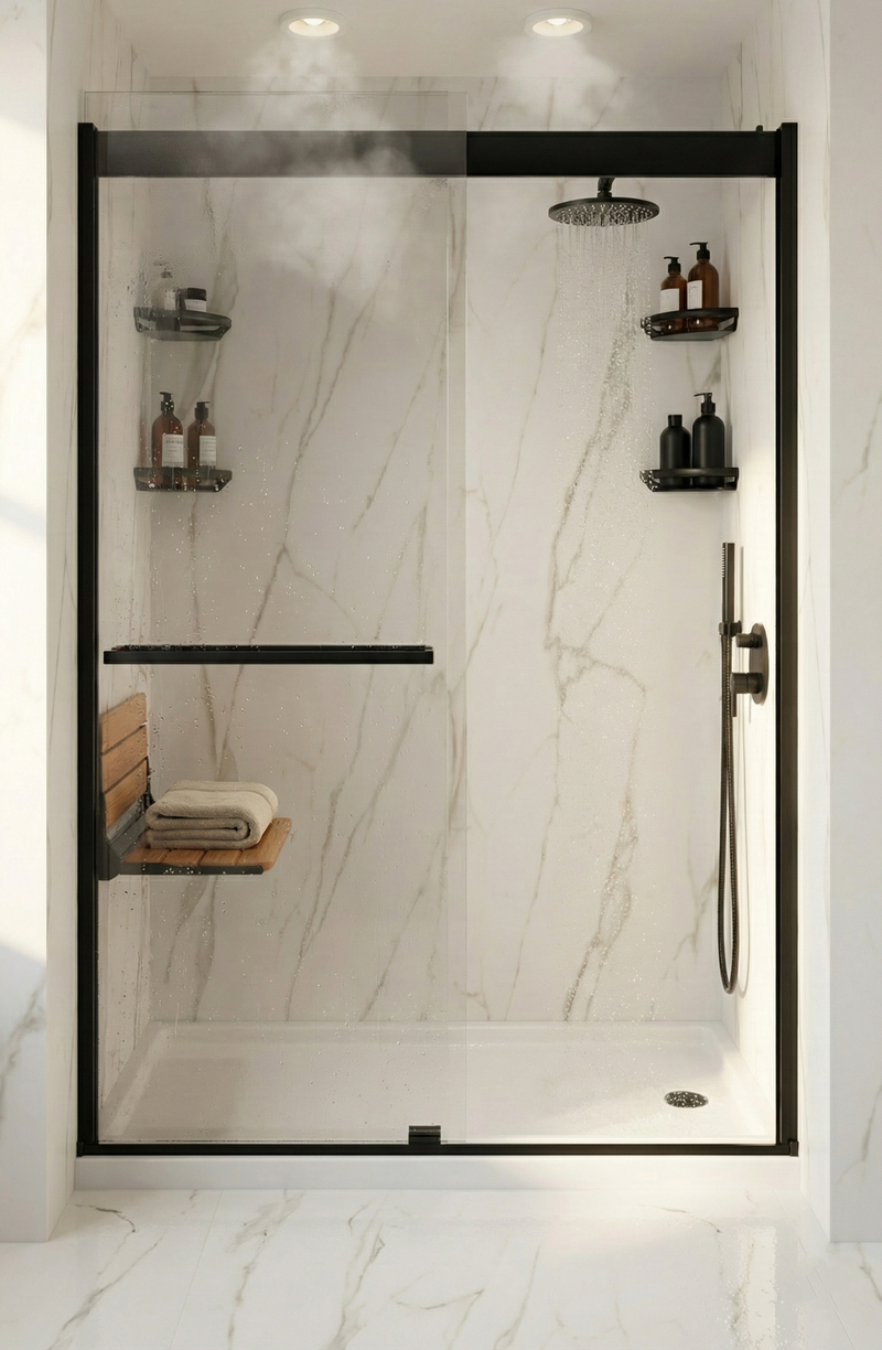 Matte Black - Sliding Door