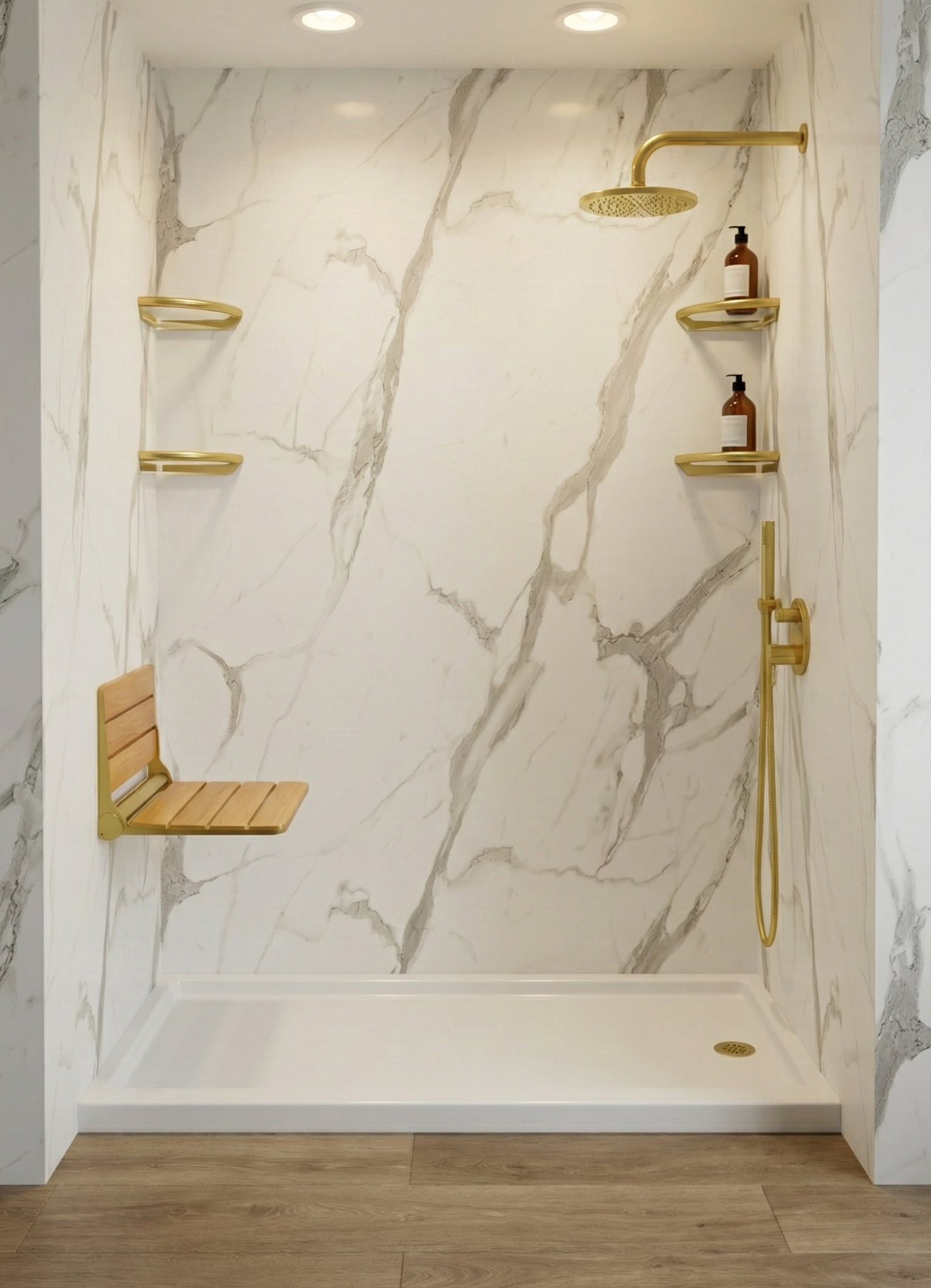 Gold Series - Wide Open Shower